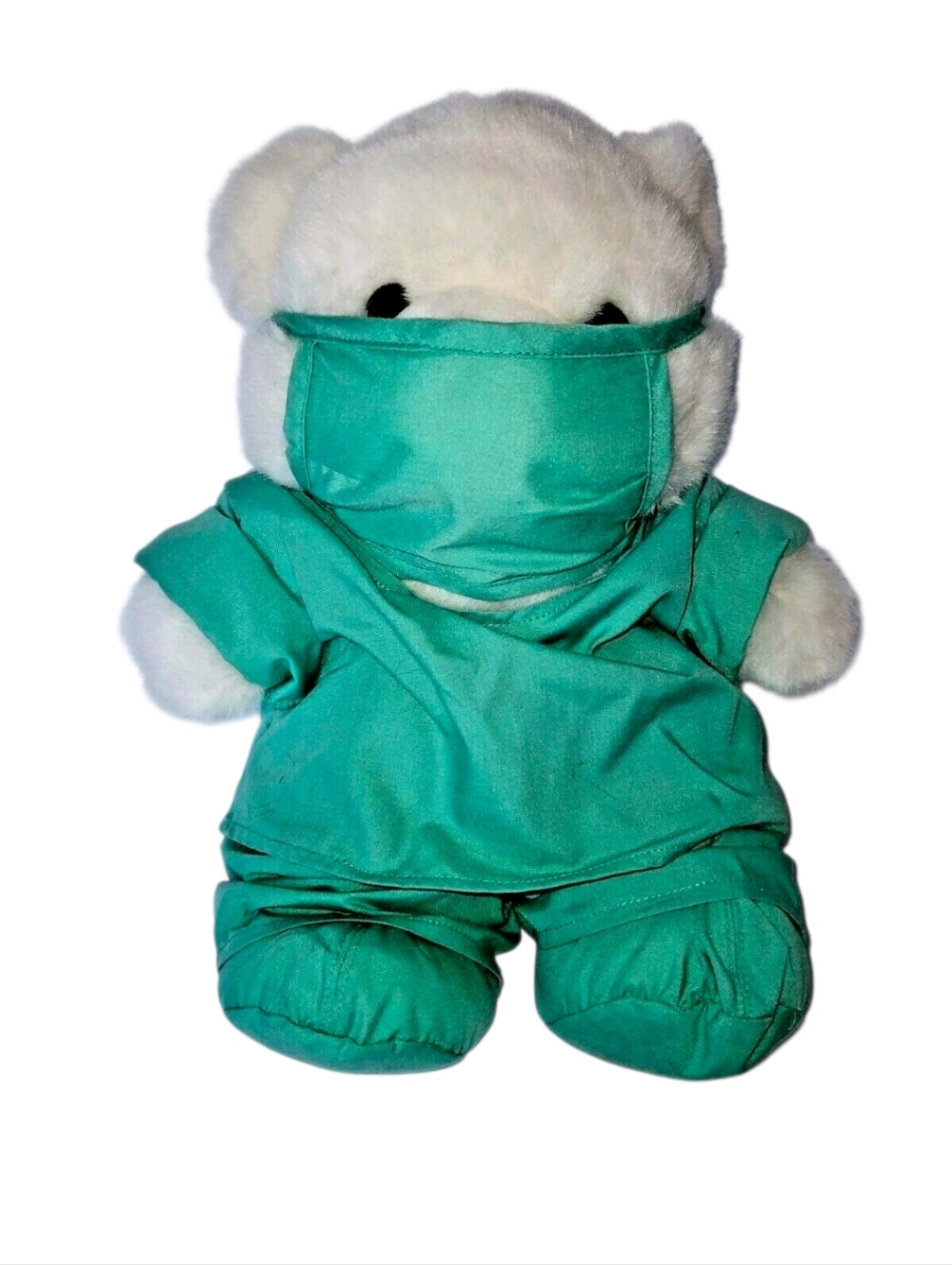 Build-A-Bear White Cub Doctor Surgeon Veterinarian